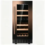 G-Dual Zone Built in Wine Cooler Holds 16 Standard Bottles
