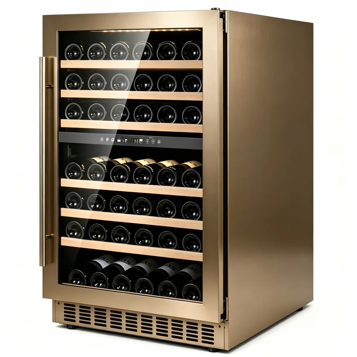 G-Reversible Door Wine Cooler Power Off Temperature Memory Function