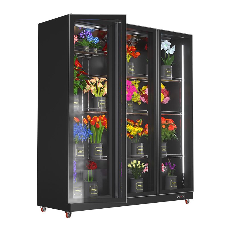 Fresh Flower Fridge Display Cooler Refrigerated showcase for Flower