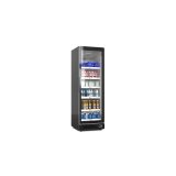 Commercial Single Glass Door Beverage Cooler, Vertical Drink Display Refrigerator for Convenience Store