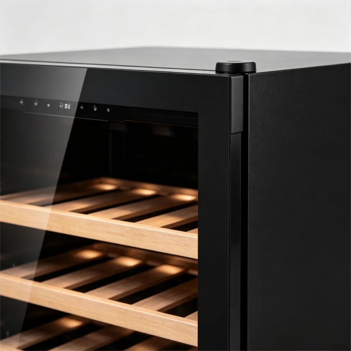 C-188L Direct Cooling Vertical Wine Refrigerator Adjustable Temp 5-20℃ Storage