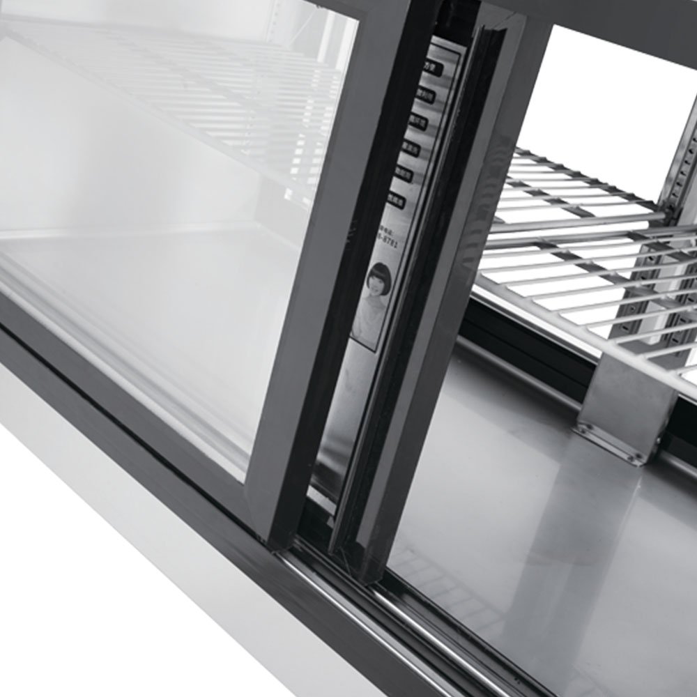 Different Size Shape Available Built-in Undercounter Commercial Refrigerator Supermarket Food Truck Undercounter Refrigerator