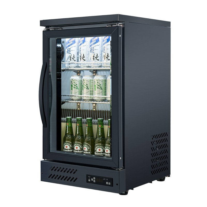 Wholesale Coffee bar Cabinet Water Counter Fridge Refrigerator Black Mini bar Fridge Gym with Led