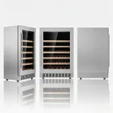 C-Dual Use Freestanding Embedded Wine Fridge 215L Wine Storage Cabinet