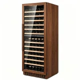 G-Touch LED LCD Control Wine Cabinet Temperature Memory Door Alarm