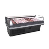 Commercial Meat Deli Cooler Dual Storage Refrigerated Cabinet for Butcher Shop Deli Retail