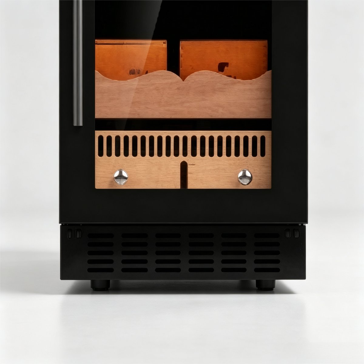 C-Medium Capacity Compressor Cigar Cooler 85L Precise Temp Humidity Control