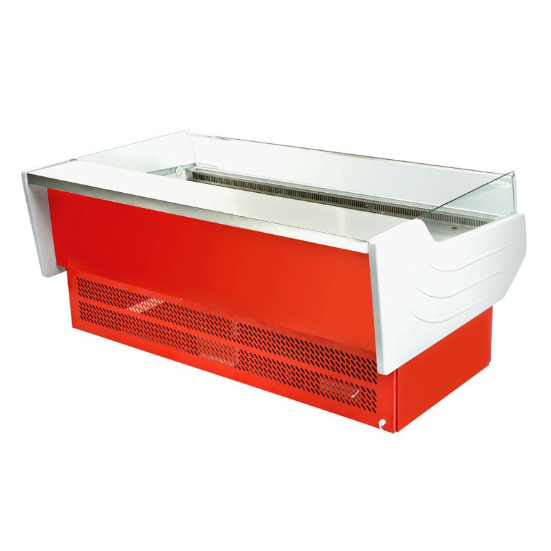 Supermarket Butcher showcase Cold Fresh Meat Display Fridge for Sale