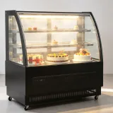 Visual Boost Cake Display Showcase Increase Bakery Sales Refrigerated Pastry Cooler