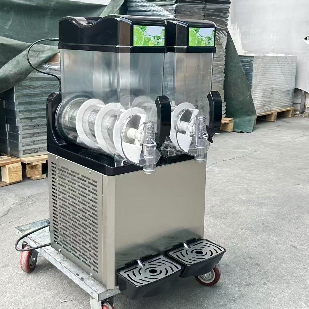 Frozen Slush Machine Automatic Self Cleaning Commercial Slush Maker for Catering Business
