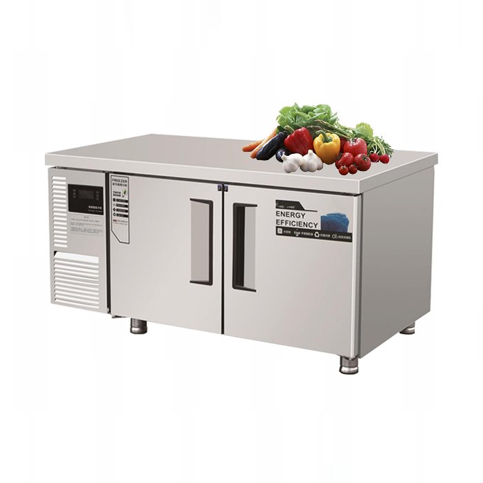 Luxury Restaurant Stainless Steel Upright Undercounter Refrigerator Commercial Freezers Refrigerators Refrigeration Equipment