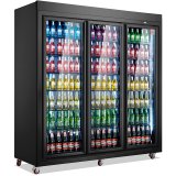 Commercial Wine Beverage Coolers Chiller showcase Upright Display Refrigerator