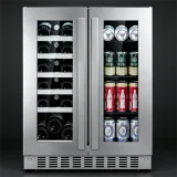G-Dual Temp Fan Cooling Wine Drink Combo Fridge JC-115DR
