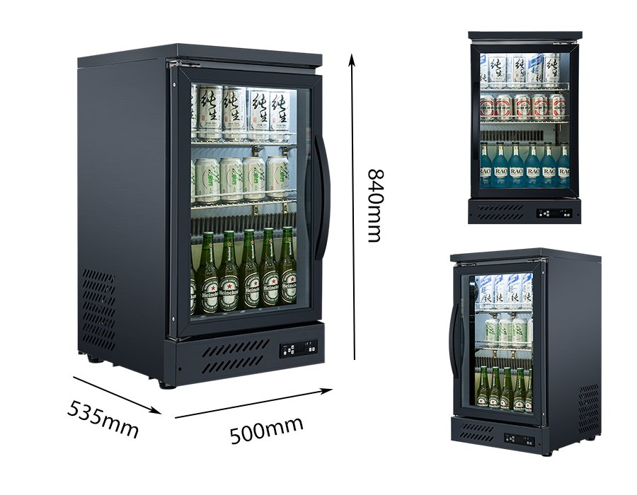 Back bar Table Freezer Display Freezers & Fridges Beverage Cooler