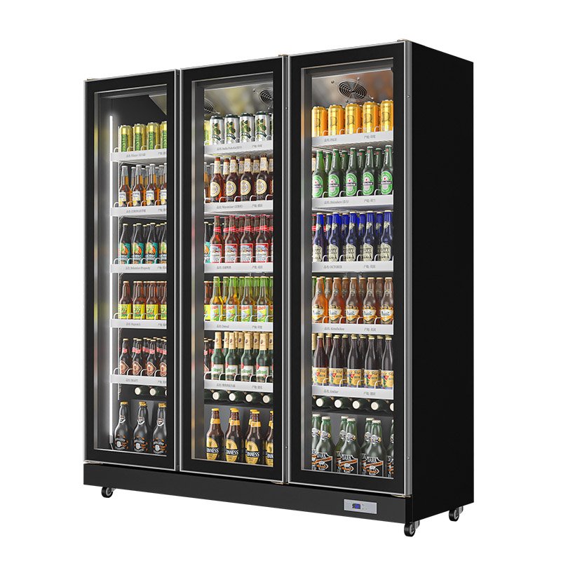 Grocery Store Equipment Frigorifero Cafe Display Fridge Produce Cooler Display