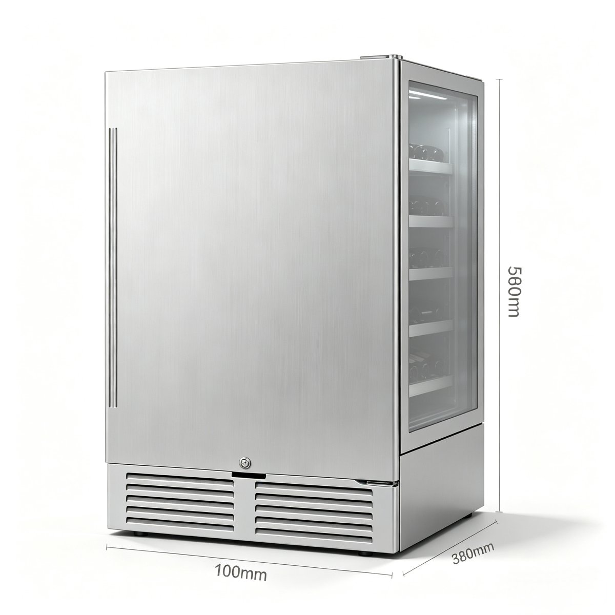 G-JC-145CO Touch Control Fan Cooling Outdoor Drink Cooler