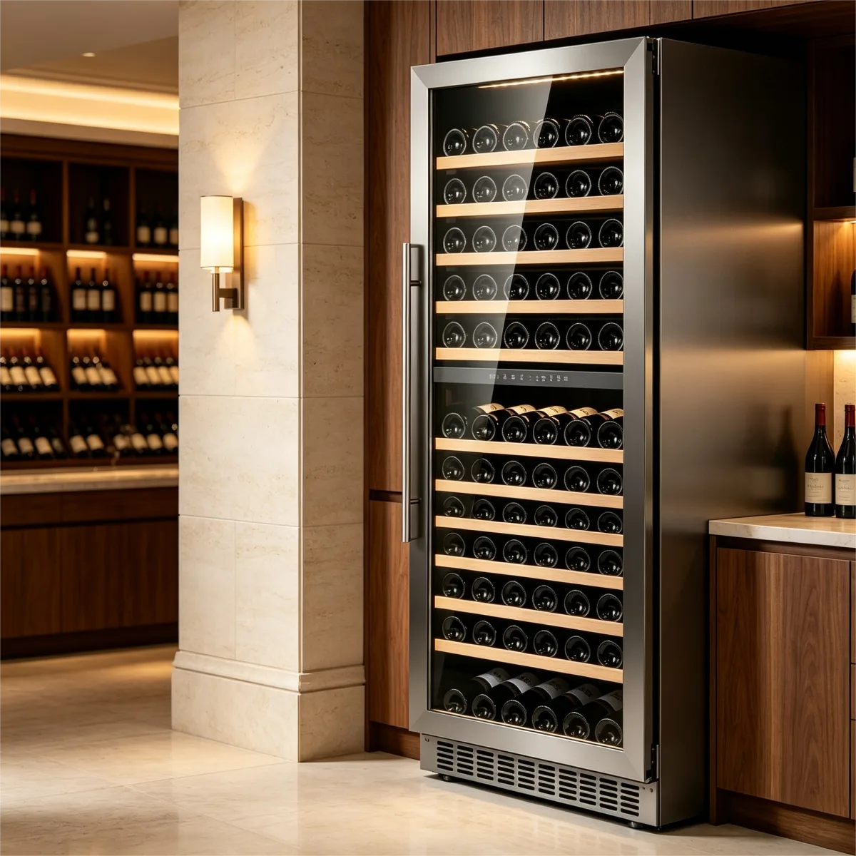 G-375L Large Zone Wine Cabinet for Mass Wine Collection