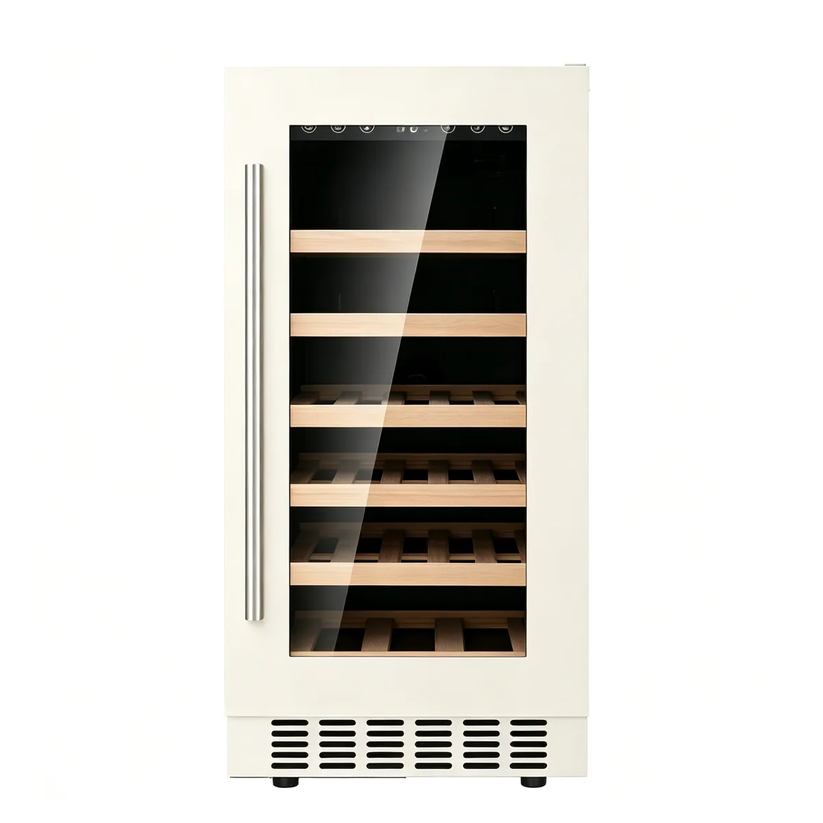 G-Sliding Beech Shelves Wine Refrigerator for Hotel Wholesale