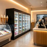 2-8℃ Cooling Range Commercial Beverage Cooler Multi-tier Shelves Drink Display Refrigerator for Convenience Store