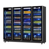 LED Yogurt Red Bull Beer and Liquor Store Fridge Cooler for Beverage Display Compressor Freezer Refrigerator Cool Climate