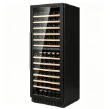 G-Touch LED LCD Control Wine Cabinet Temperature Memory Door Alarm