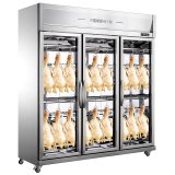 Air Dry Refrigerator Cabinet Machine Glass Door Hanging Duck Dry Refrigerator