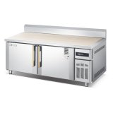 Counter Top Refrigeration Equipment Stainless Steel Workbench Fridge Freezer