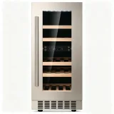 G-Reversible Door Stainless Steel Wine Cooler With Door Alarm