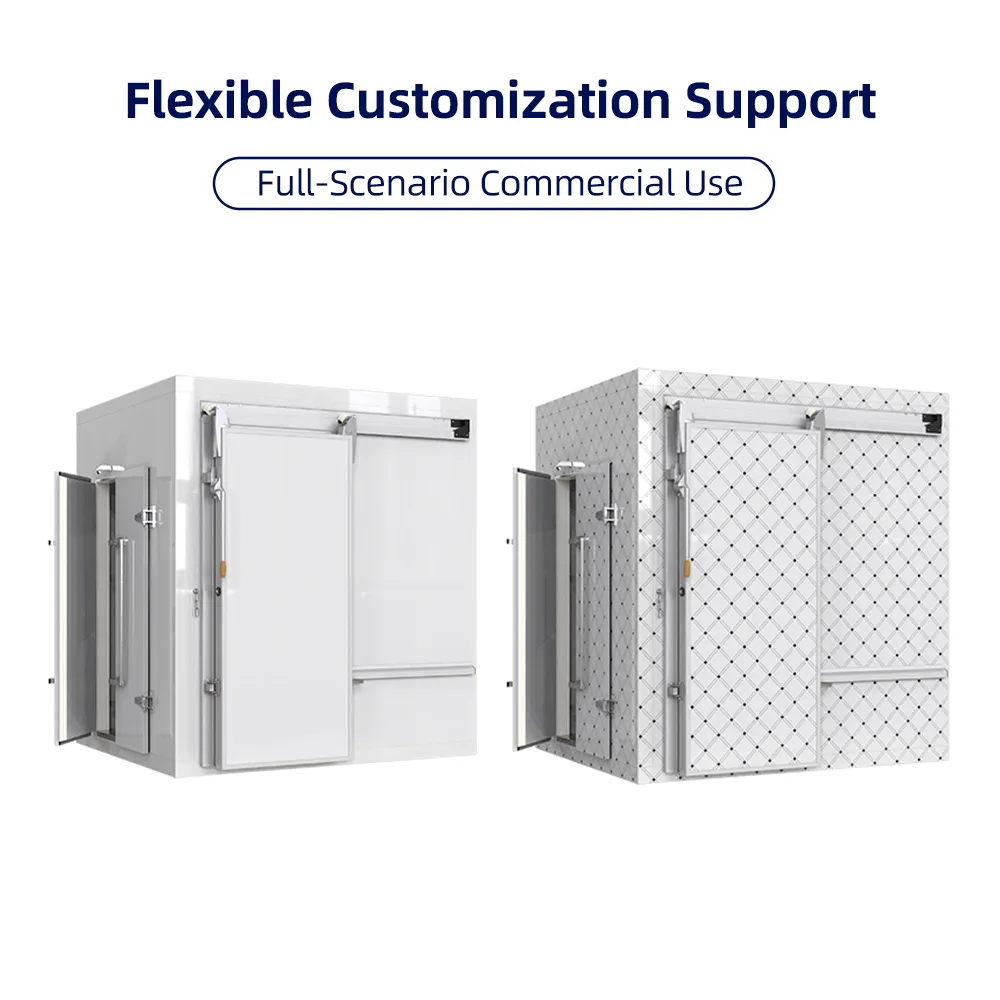 Commercial Walk-in Cooler Rear Access Back Stock Cold Room for Supermarket Fresh Produce Beverage