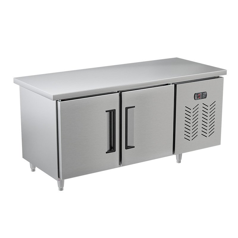 Commercial Stainless Steel Double Temperature Vertical Refrigerator Freezer Manufacturers