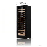 L-  Air Cooling Wine Cooler Temperature Memory Door Open Alarm Single Glass Door Vertical Wine Fridge