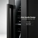 C-Narrow Vertical Kitchen Embedded Wine Cooler 58L Red Wine Storage Refrigerator