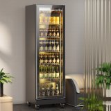 Modern Fashion Hotel bar Supermarket Vertical Glass Visi Cooler China Wine and Beverage Refrigerators