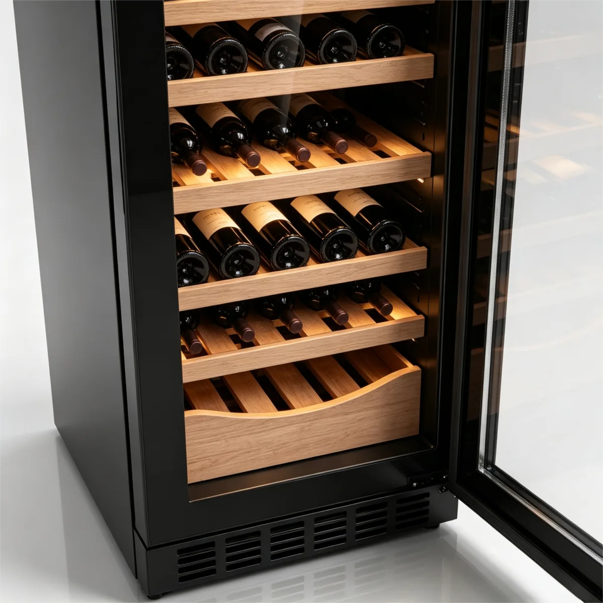C-Dual Use Freestanding Embedded Wine Cooler 385L Adjustable Temp 5 to 20 Degrees