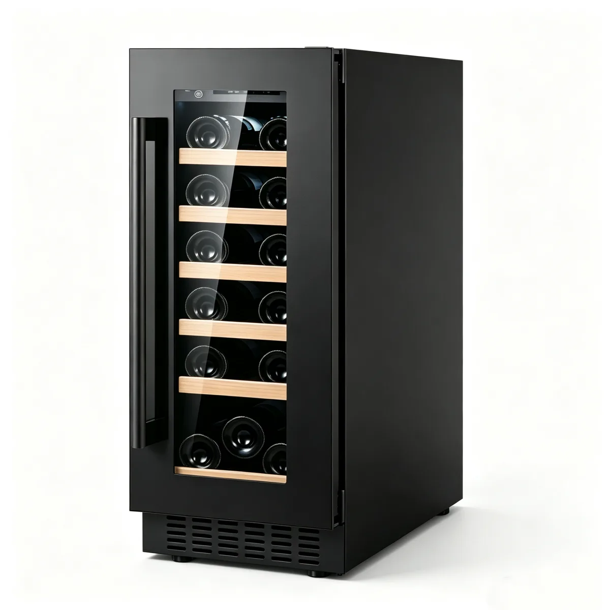 G-Reversible Door Stainless Steel Wine Fridge for Villa Storage