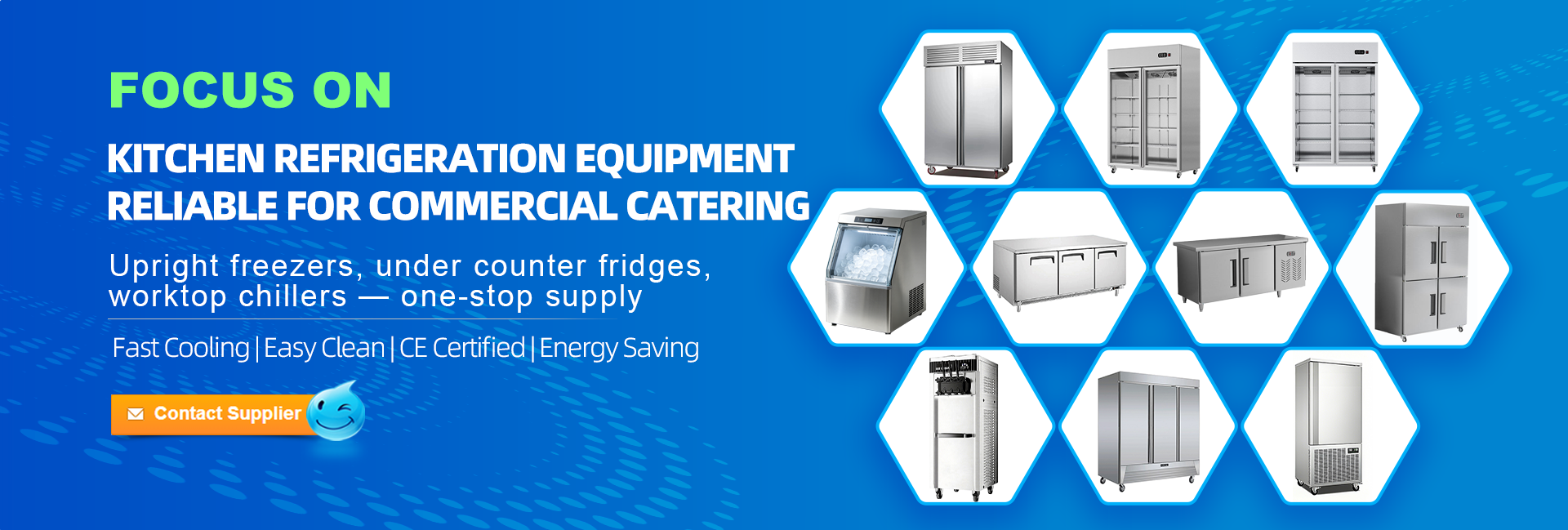 refrigeración de cocina comercial