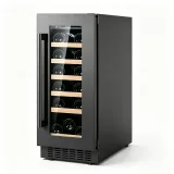G-Reversible Door Stainless Steel Wine Fridge for Villa Storage
