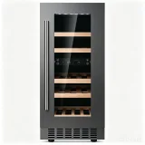 G-Dual Zone Built in Wine Cooler Holds 16 Standard Bottles