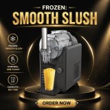 Fruit Juice Slush Machine Commercial Soda Slush Ice Machine 15L Single Bowl for Beverage Store