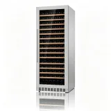 L- Single Glass Door Commercial Wine Cooler Freestanding Design Constant Humidity Wine Storage Chiller
