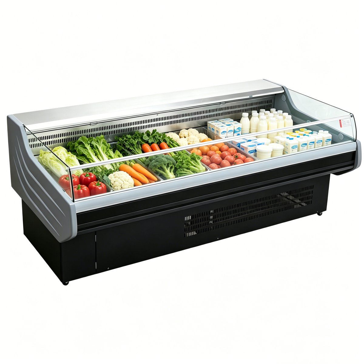 L- Commercial Fresh Meat Display Chiller for Butcher Shop Supermarket
