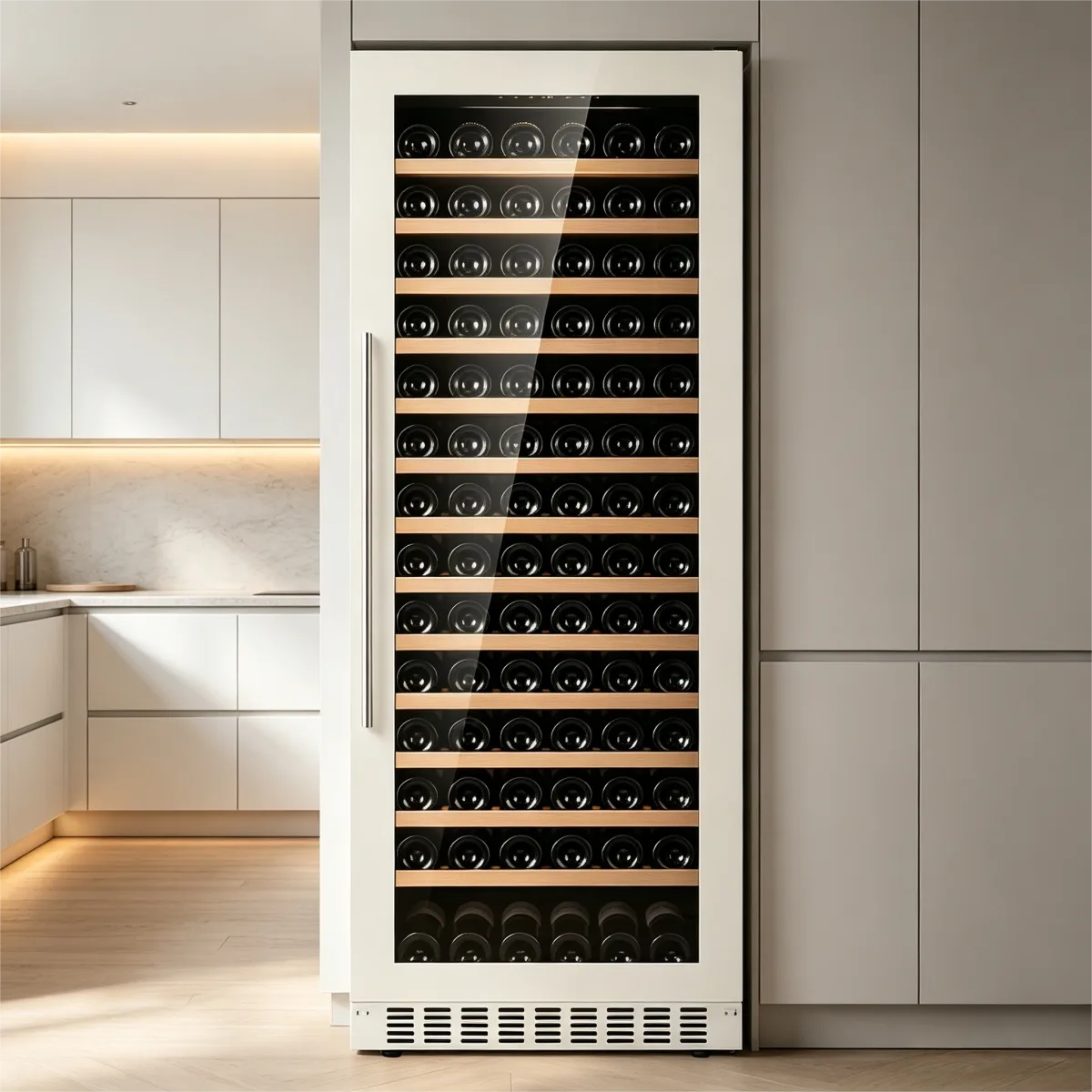G-Fan Cooling Single Temp Wine Cabinet Built in Freestanding Wine Fridge