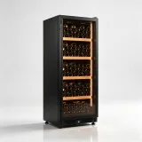 C-185L Direct Cooling Vertical Wine Refrigerator Adjustable Temp 5-20℃ Storage