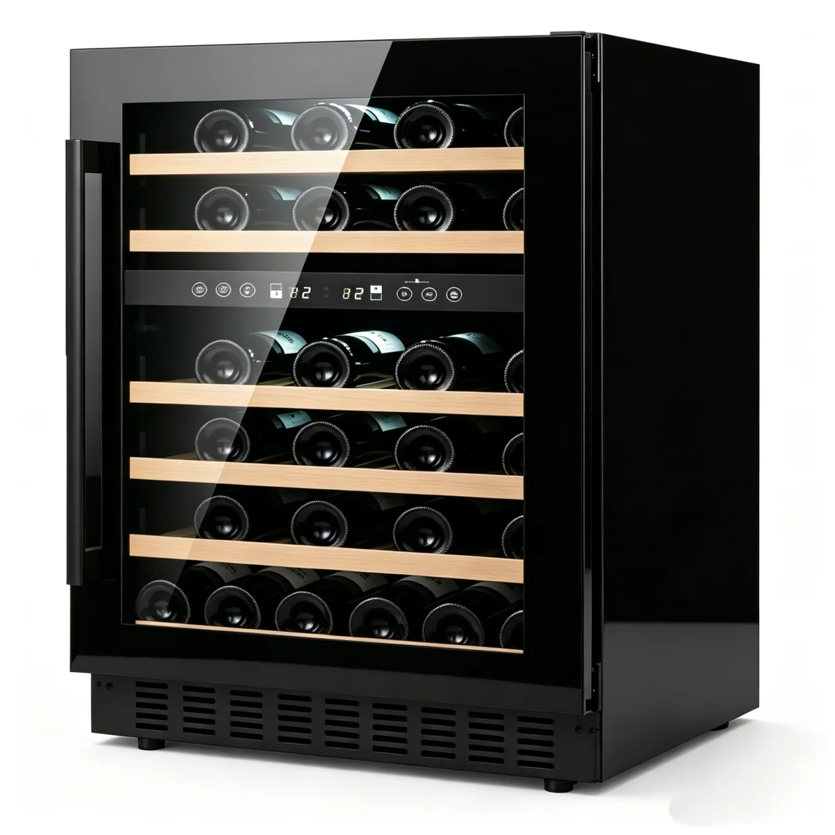 G-Bottom Ventilation Embedded Wine Fridge For Kitchen & Bar Use