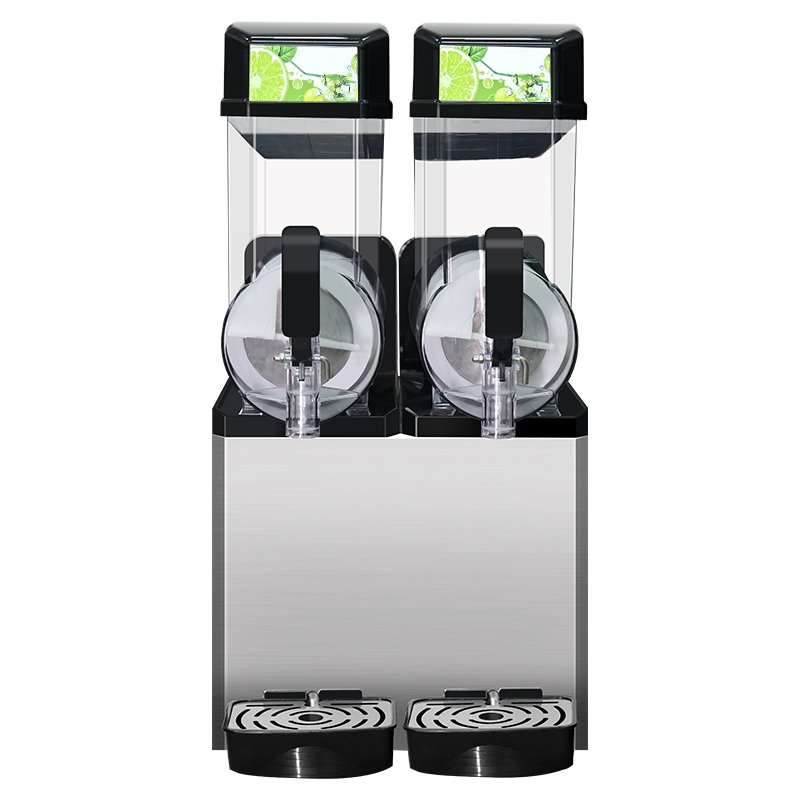 Commercial Frozen Drink Slush Machine Single Tank No Extra Ice Needed Slushy Machine for Restaurant