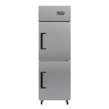 Commercial Stainless Steel Double Door Refrigerator for Restaurant