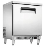 Commercial Salad Refrigerator American Style Single Door Under Counter Freezer with Single-Temperature Air Fan Cooling Modes