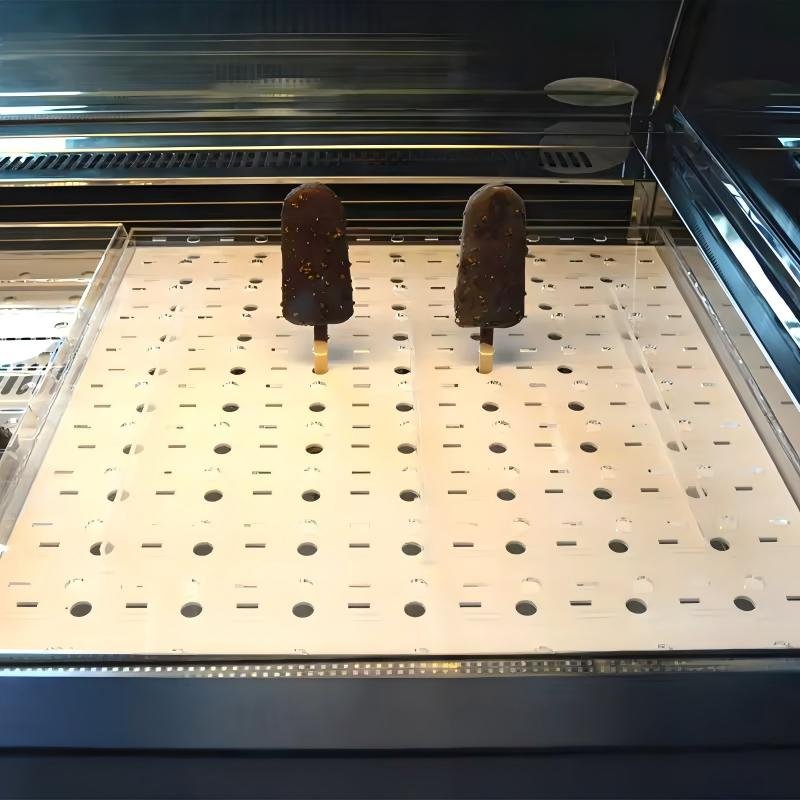 Gelato Ice Cream Storage Display Freezer Commercial Refrigerated Soft Serve Ice Cream Freezer with Display
