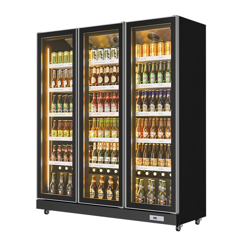 Grocery Store Equipment Frigorifero Cafe Display Fridge Produce Cooler Display