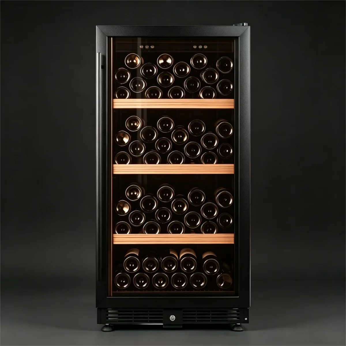 G-JC-185A 185L Built-in & Freestanding Single Zone Wine Cooler